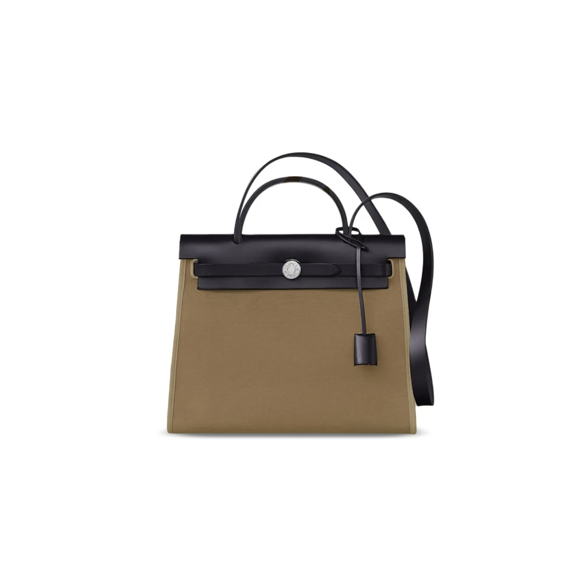 HERMÈS HERBAG 31 PALLADIUM HARDWARE (31*25*10cm)